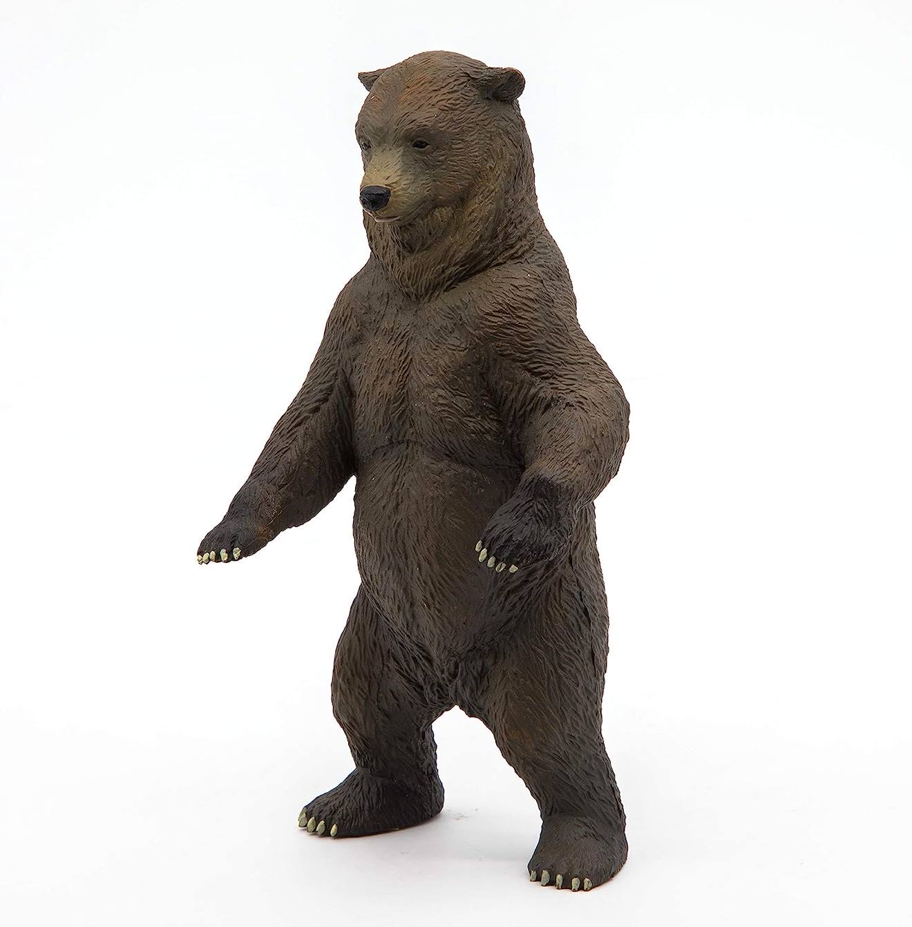Figurine ours grizzly marron