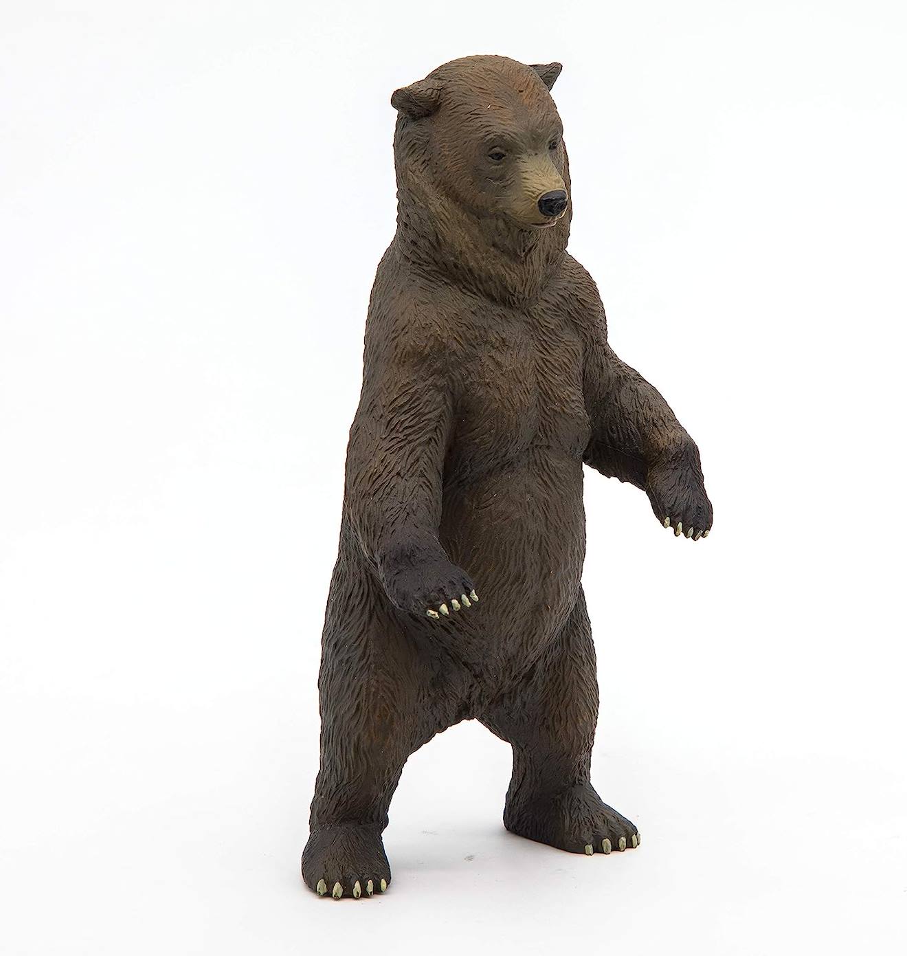 Figurine ours grizzly marron