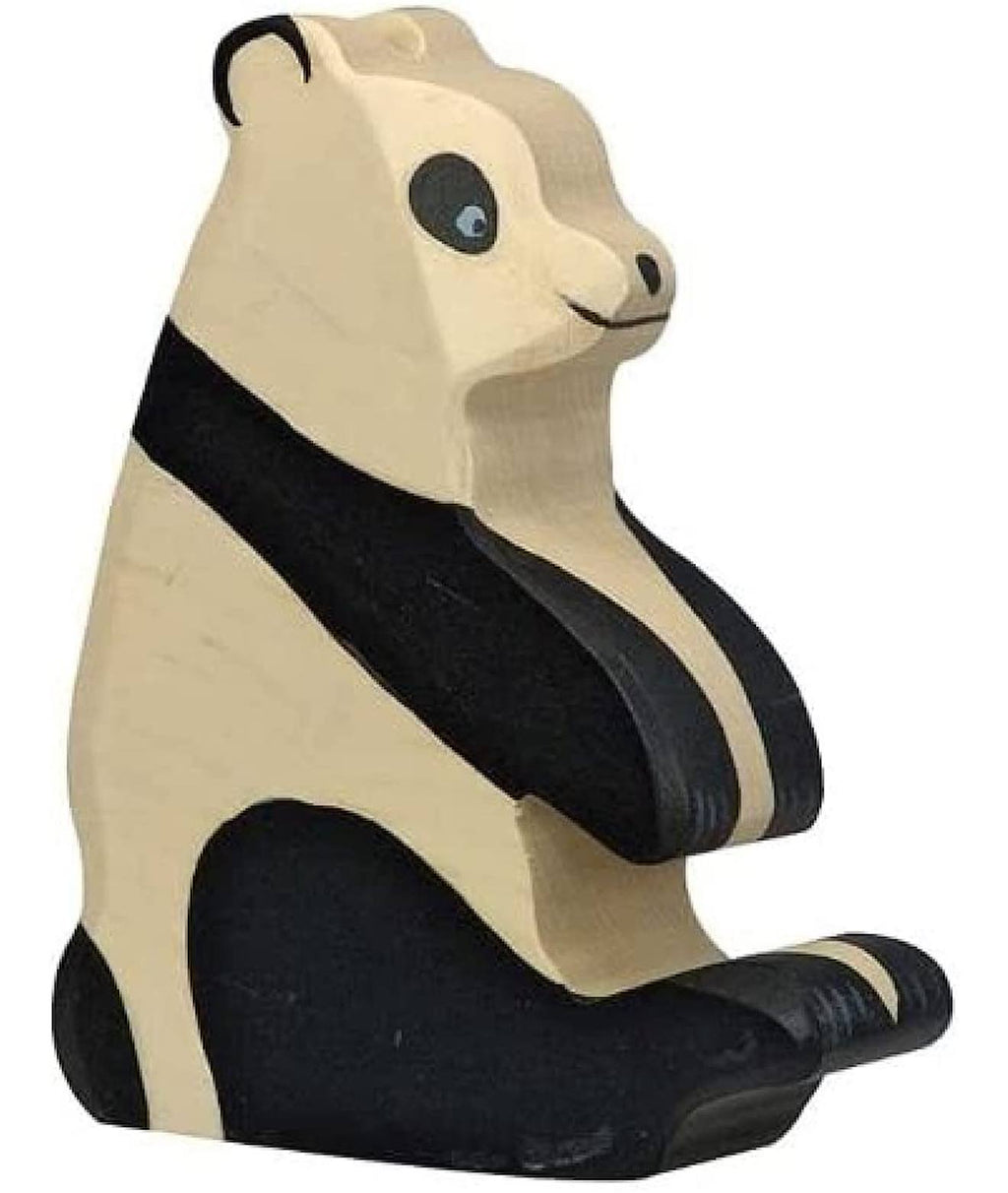 Figurine panda noir