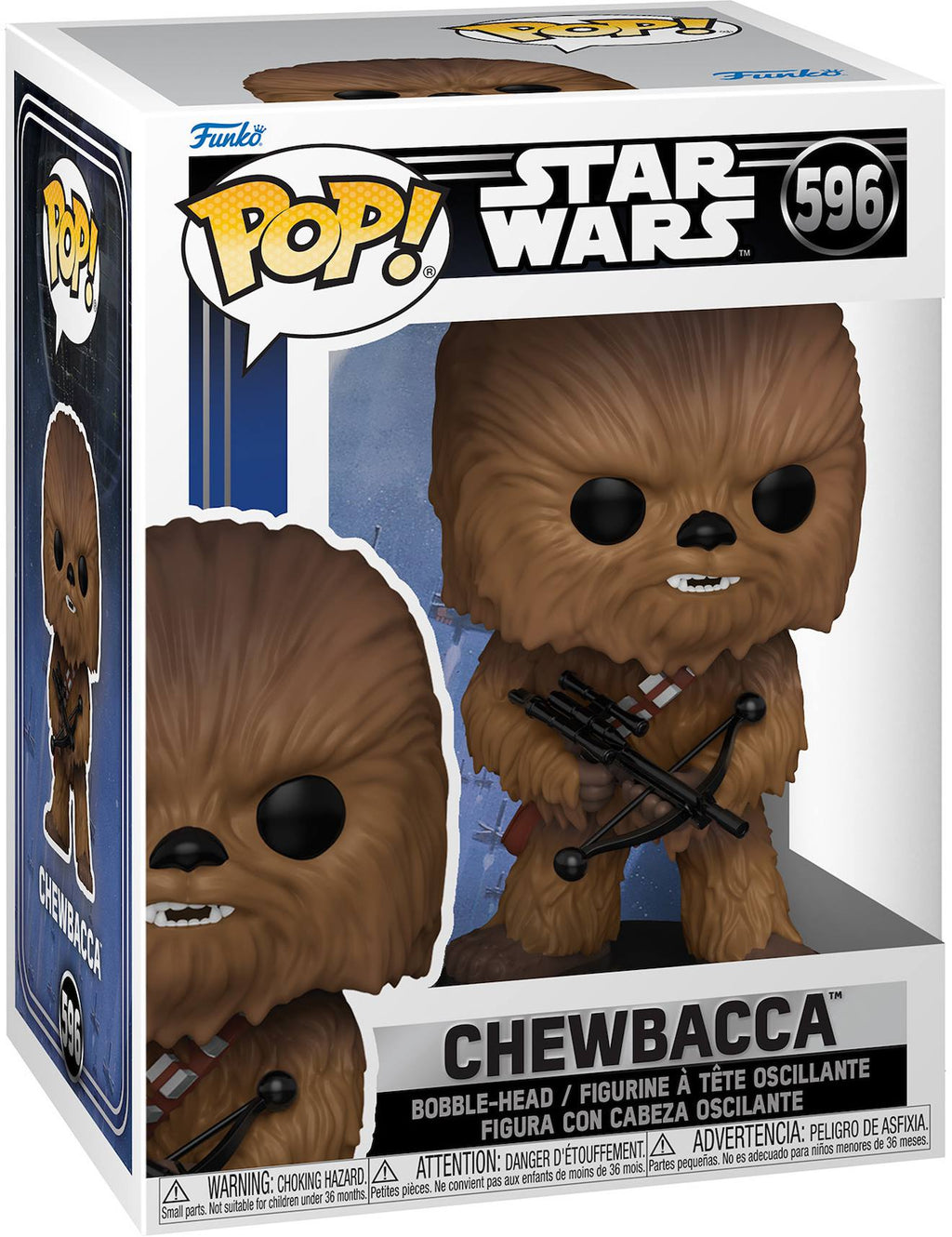 Figurine pop chewbacca Star Wars multicolore