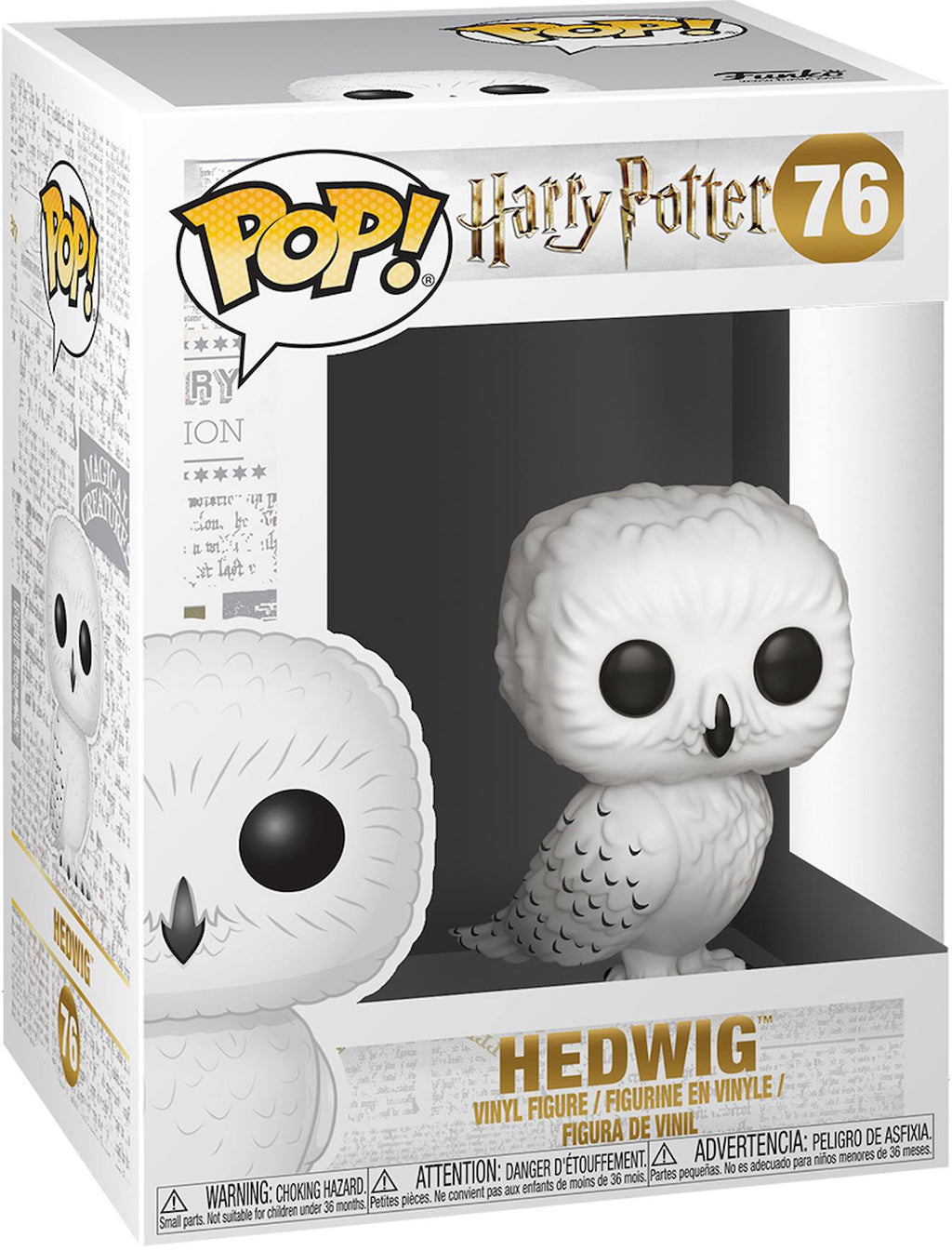 Figurine pop hedwige Harry Potter multicolore