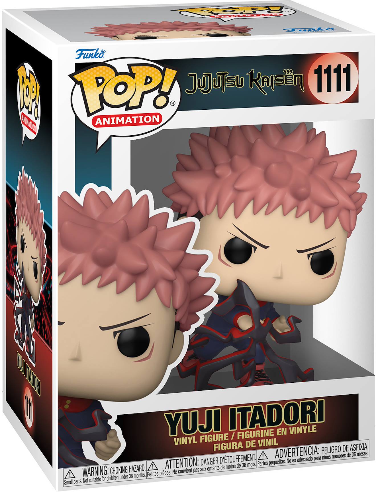 Figurine pop itadori jujutsu keise multicolore
