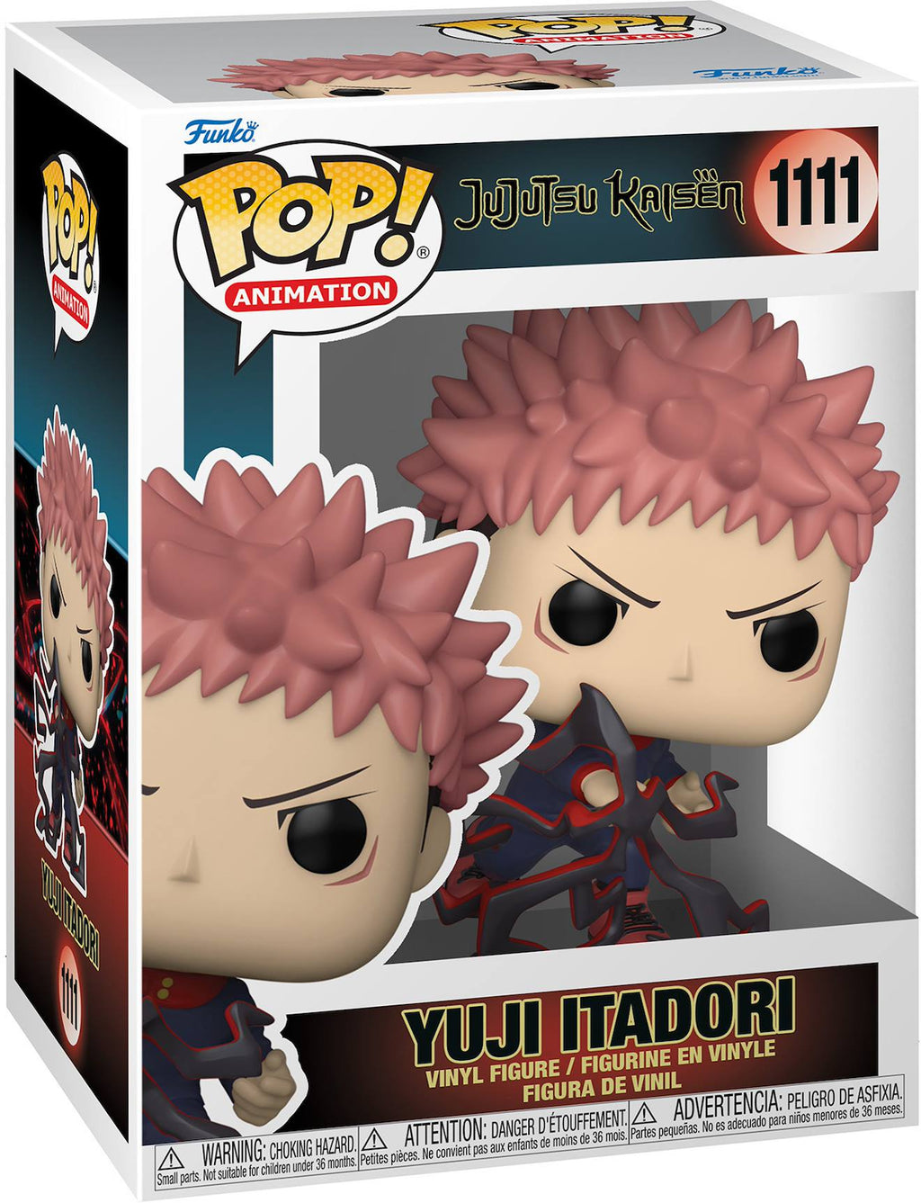 Figurine pop itadori jujutsu keise multicolore