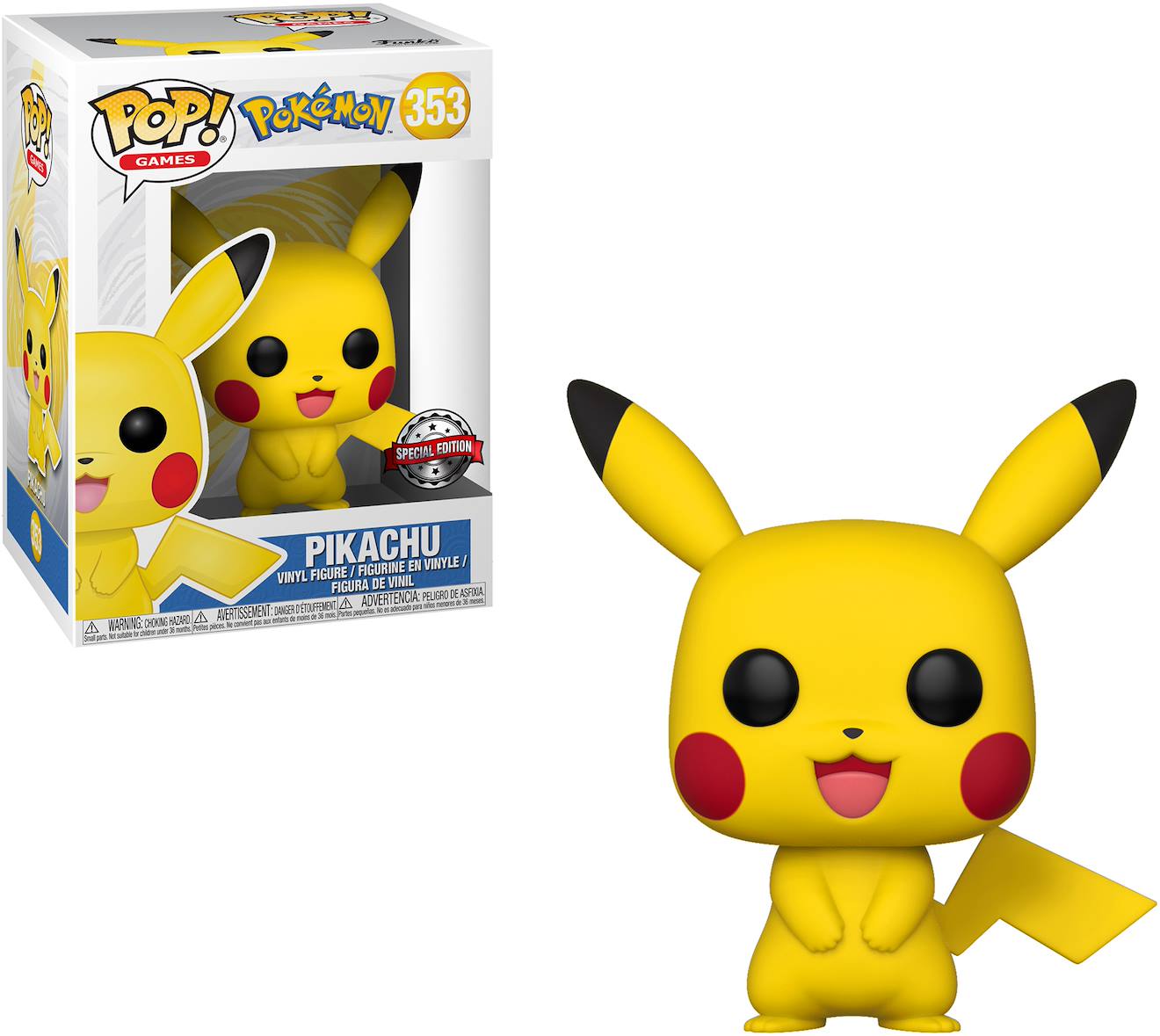 Figurine pop pikachu pokémon multicolore