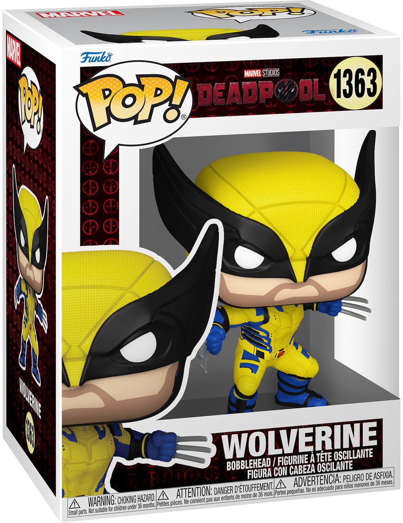 Figurine pop Wolverine Marvel multicolore