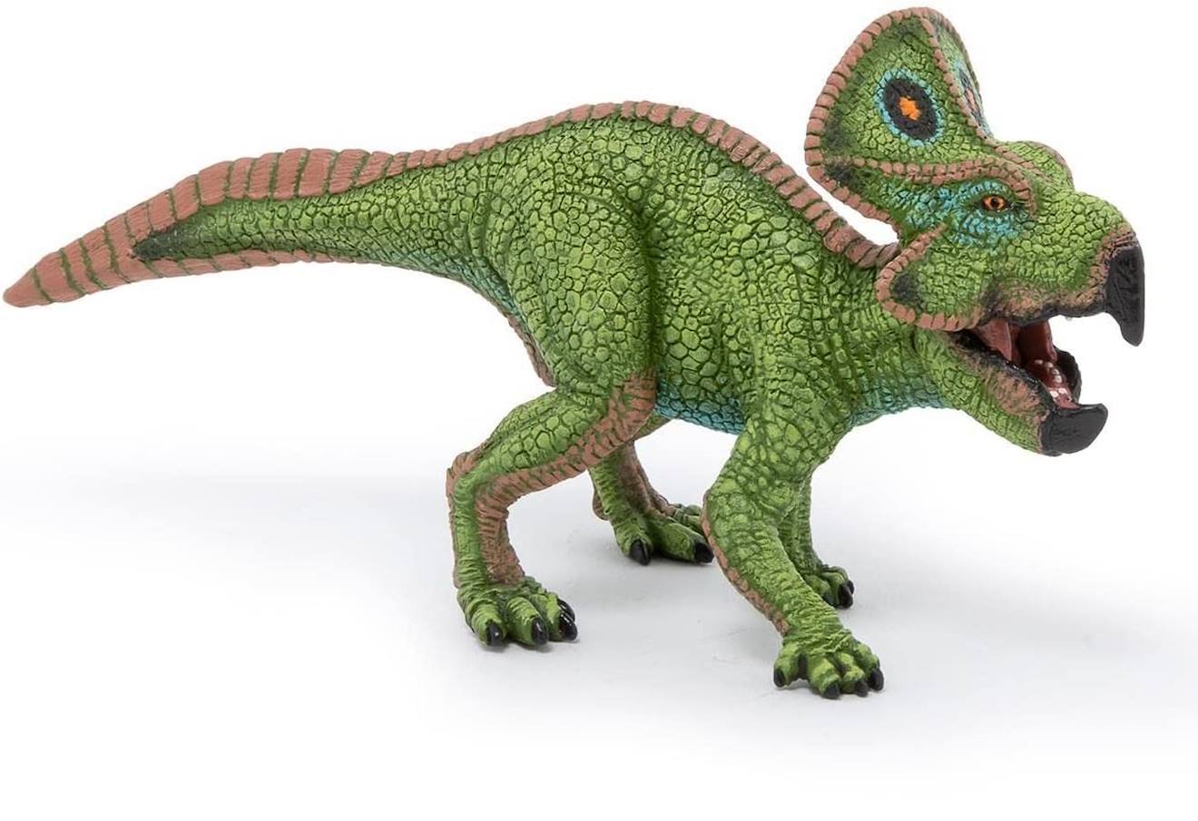 Figurine protocératops vert