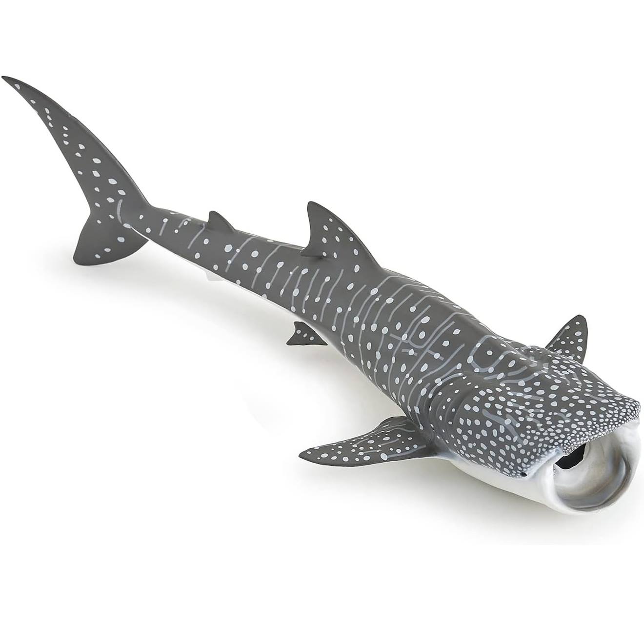 Figurine requin baleine gris