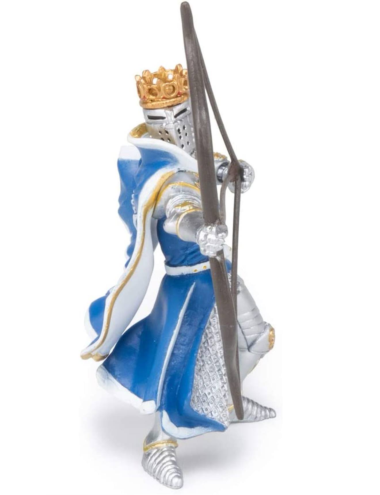 Figurine roi au dragon à l'arc bleu