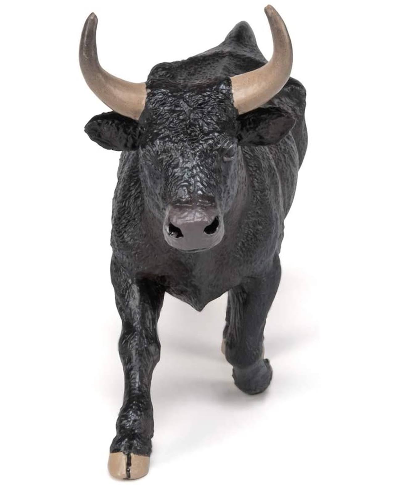 Figurine taureau camarguais noir