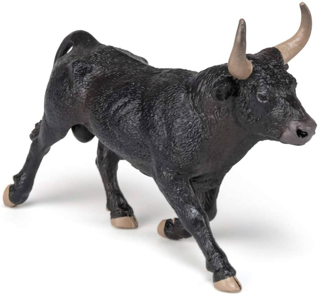 Figurine taureau camarguais noir