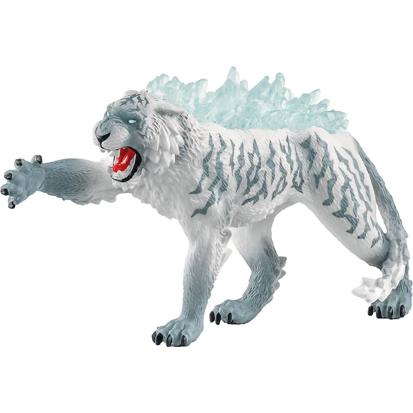 Figurine tigre de glace blanc