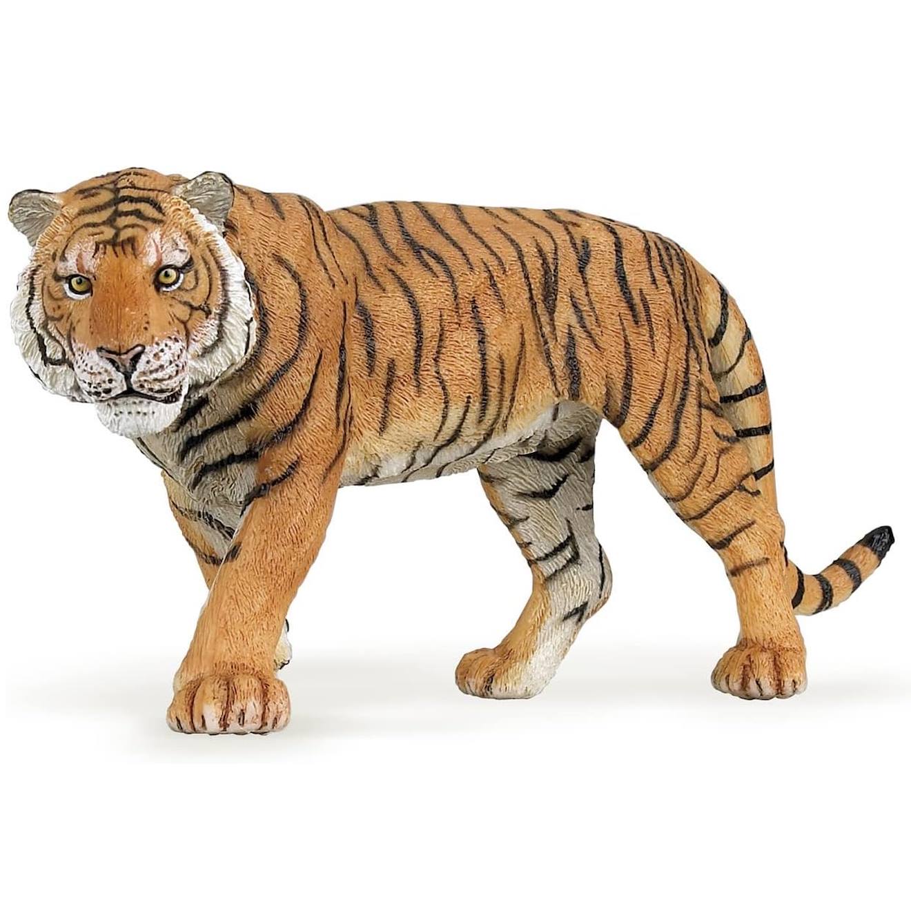 Figurine tigre orangé