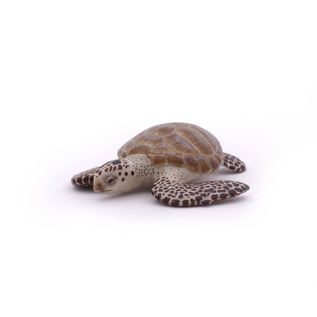 Figurine tortue caouanne marron