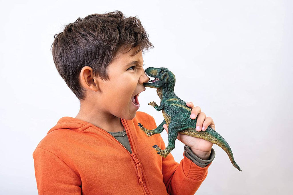 Figurine tyrannosaure rex vert