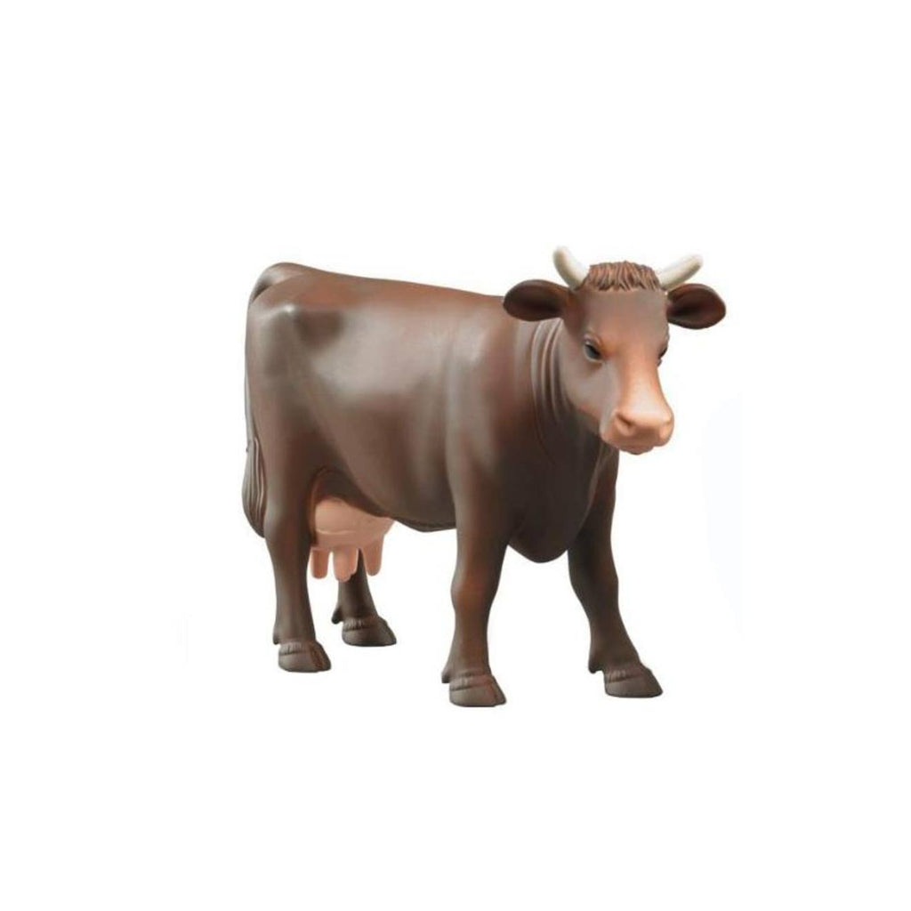 Figurine vache - brun marron