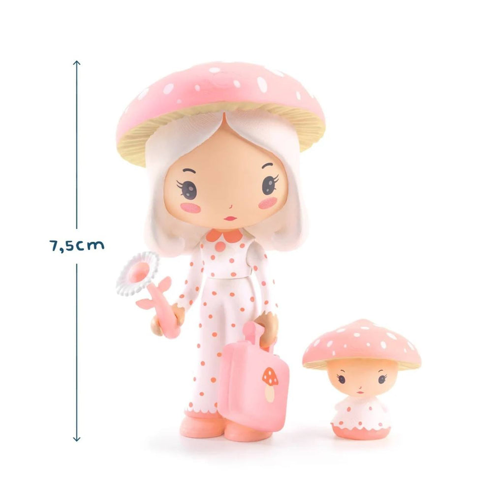 Figurines tinyly amy et mushy multicolore