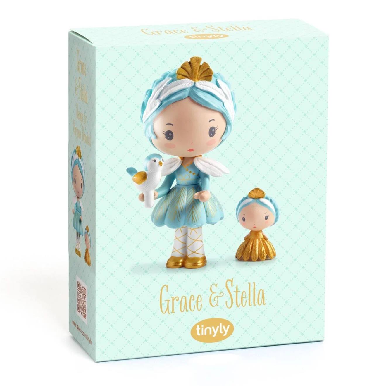 Figurines tinyly: grâce & stella multicolore