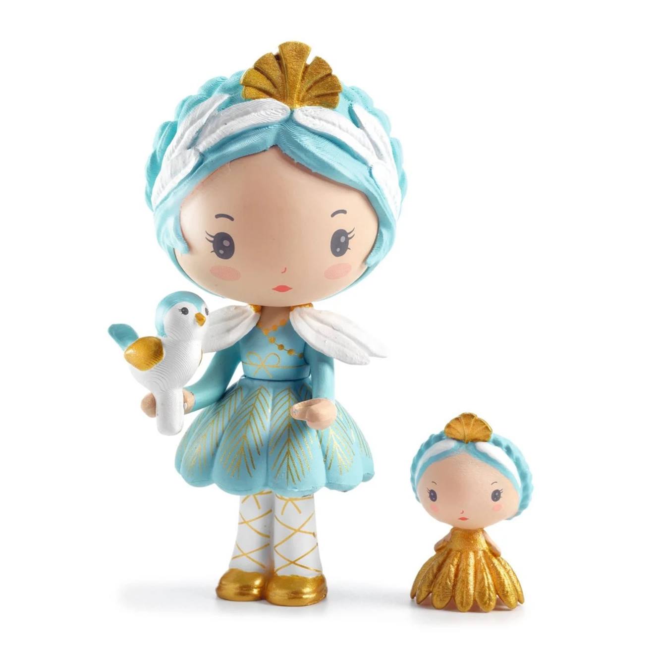 Figurines tinyly: grâce & stella multicolore