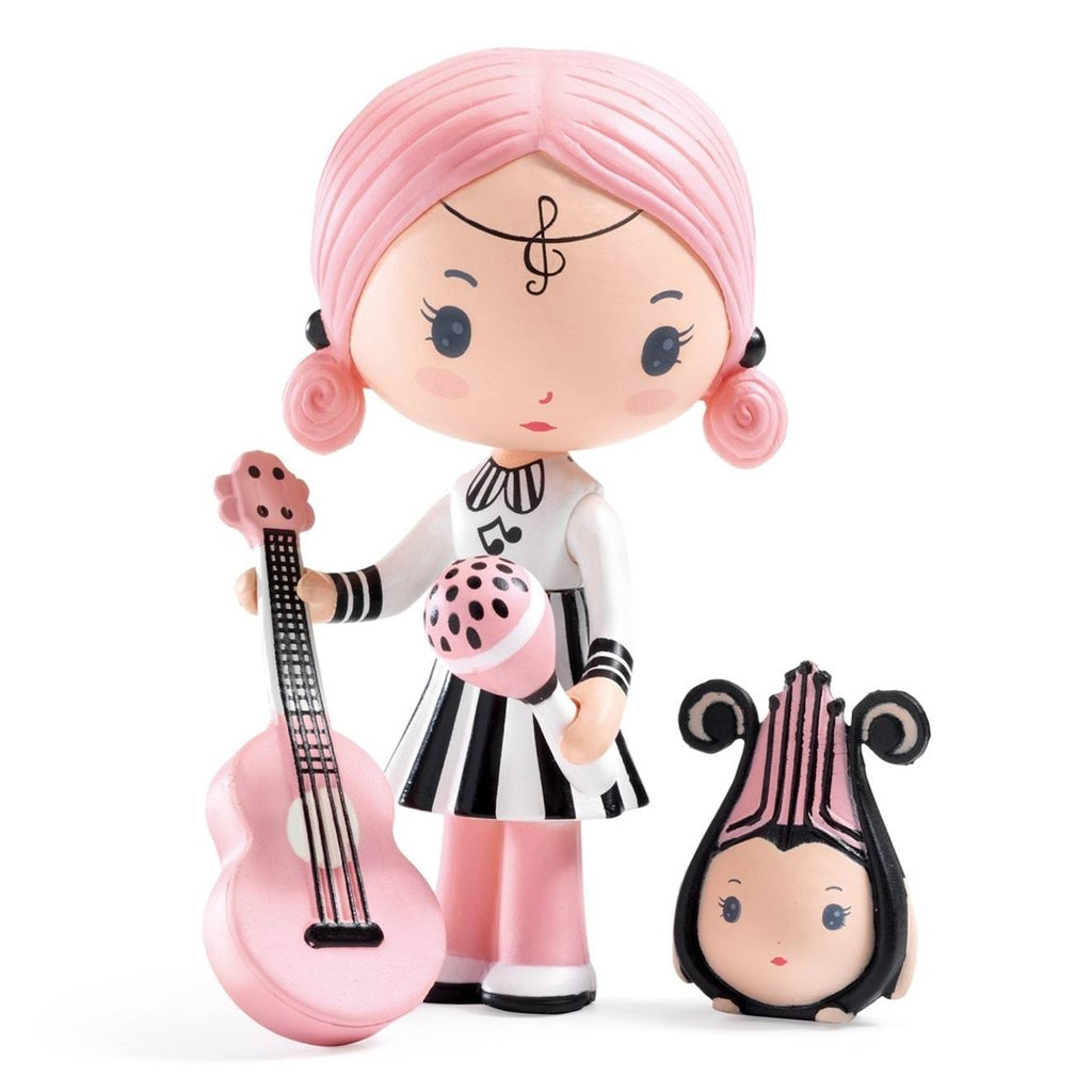 Figurines tinyly sidonie et zick multicolore