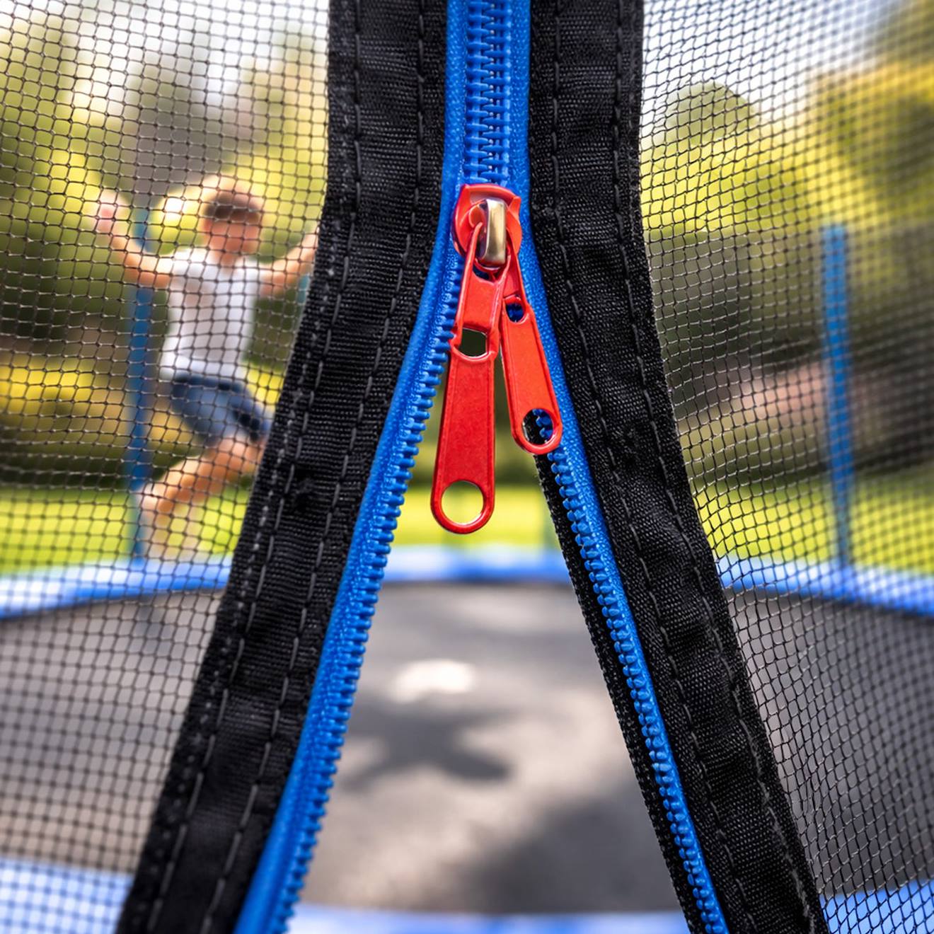 Filet de protection pour trampoline de 3,05 m pour enfants noir