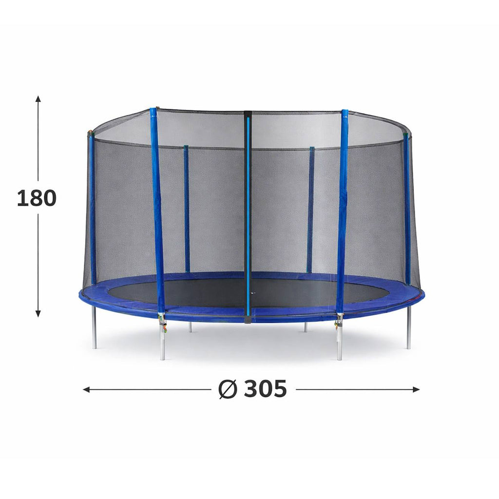 Filet de protection pour trampoline de 3,05 m pour enfants noir