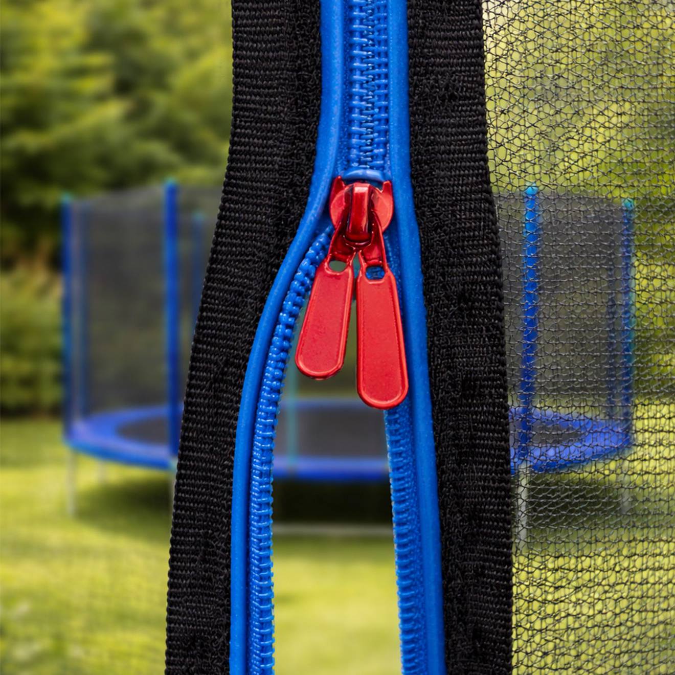 Filet de protection pour trampoline de 3,66 m noir