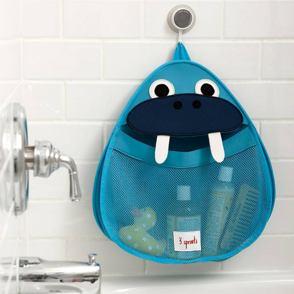 Filet de rangement pour le bain morse bleu
