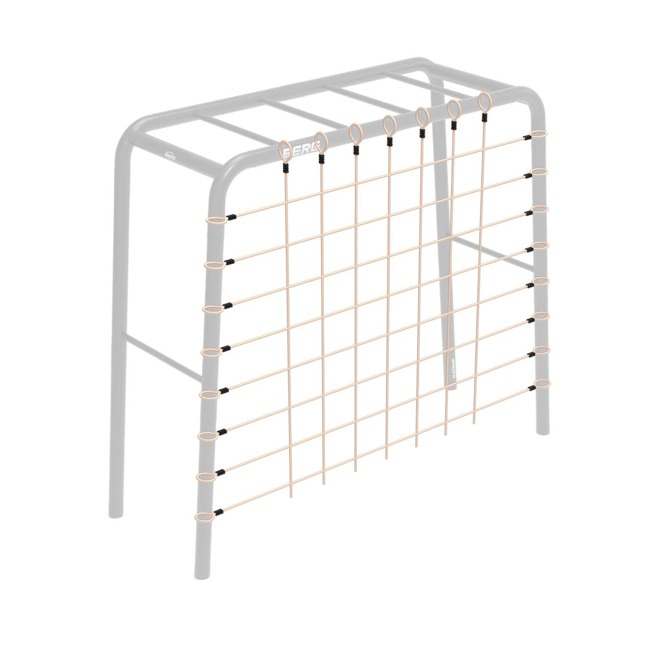 Filet d'escalade m pour aire de jeux playbase brown