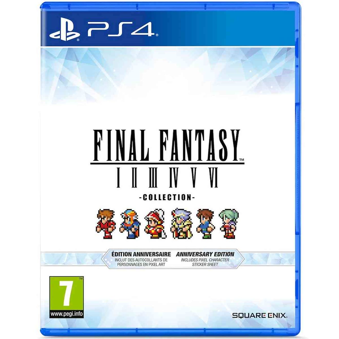 Final fantasy i vi collection anniversary edition ps4 multicolore