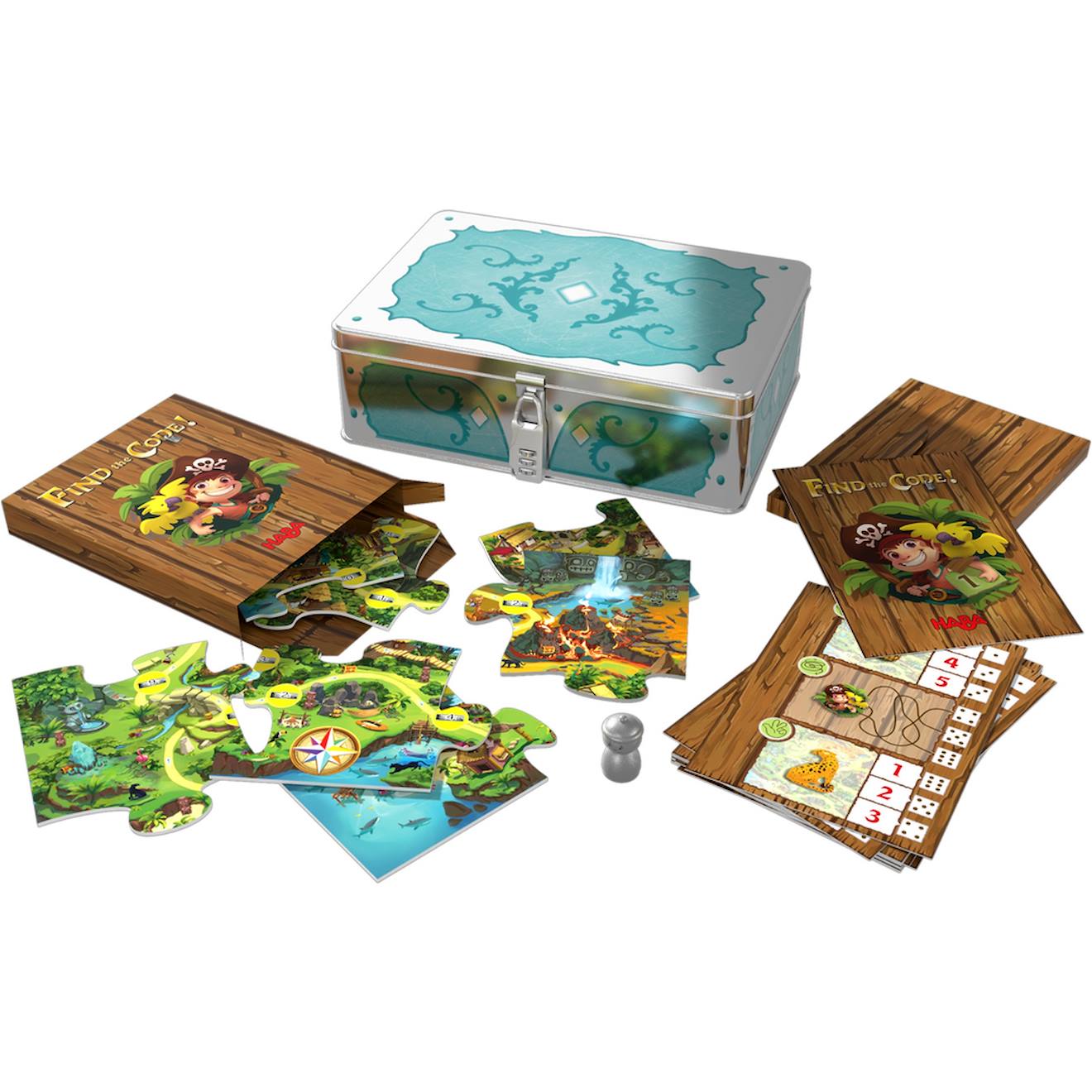 Find the code - île des pirates vert