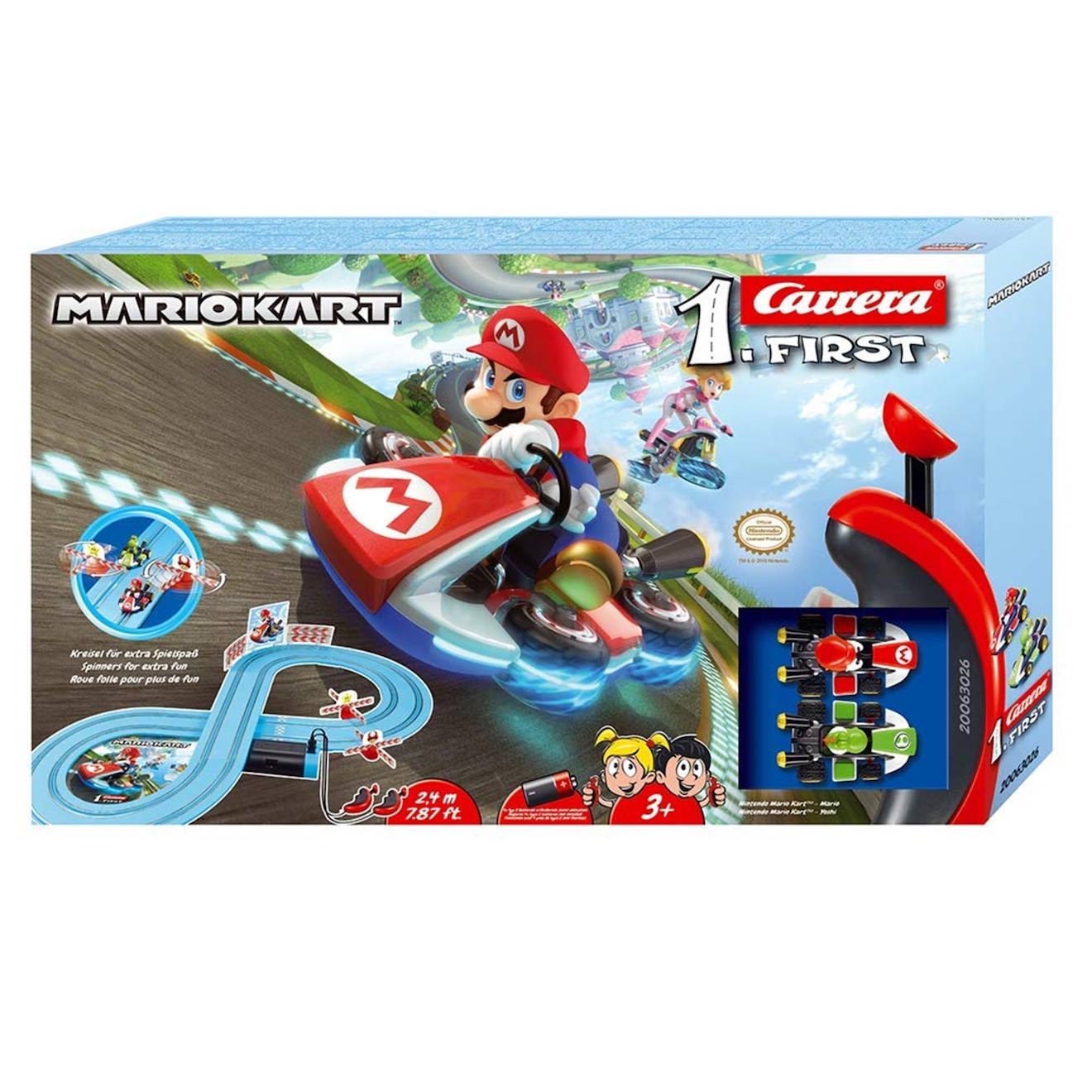 First nintendo Mario Kart multicolore