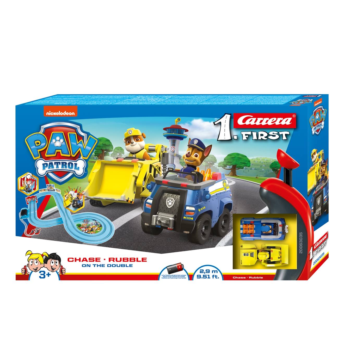 First Paw Patrol sur le double 2,9 multicolore