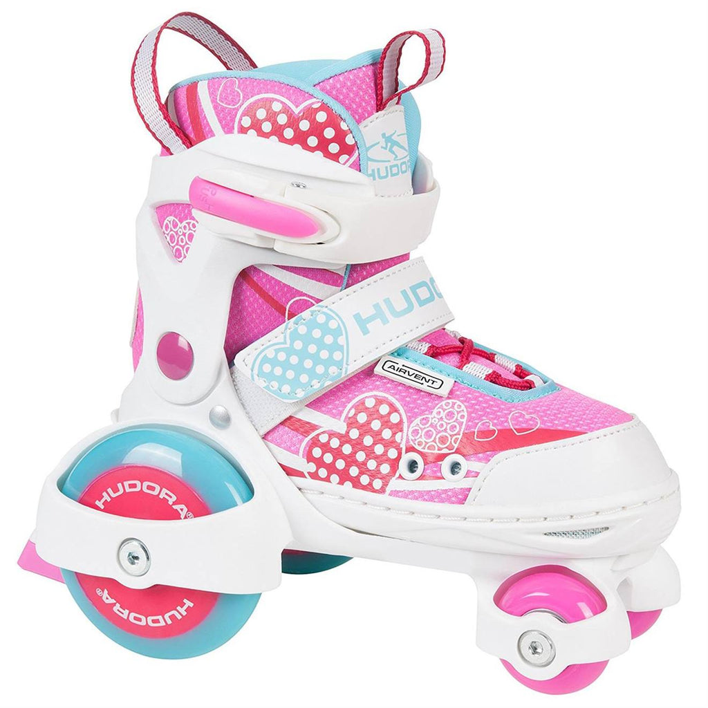 Firts quad girl, mon premier roller taille 26-29 rose