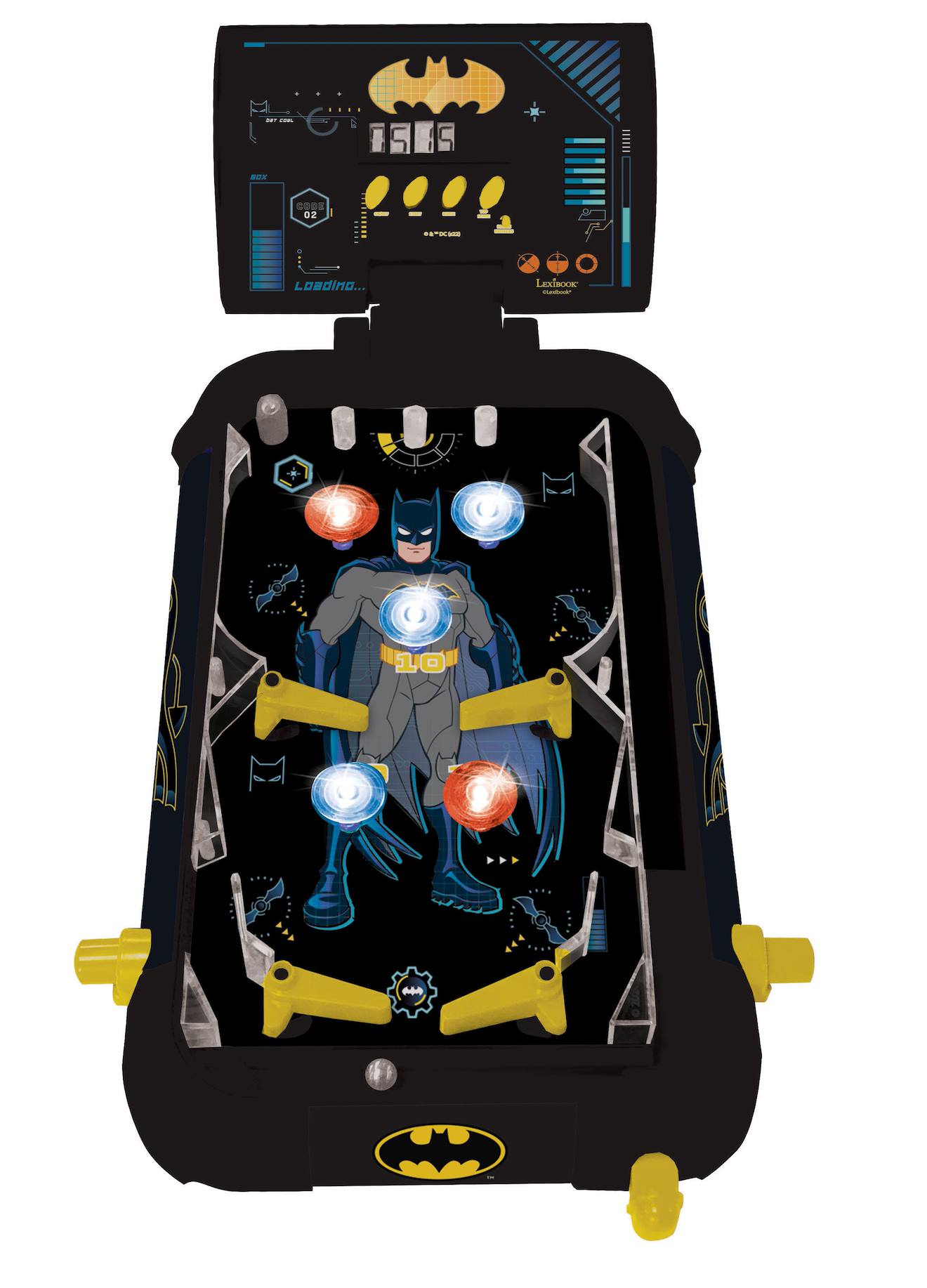 Flipper électronique de table Batman noir