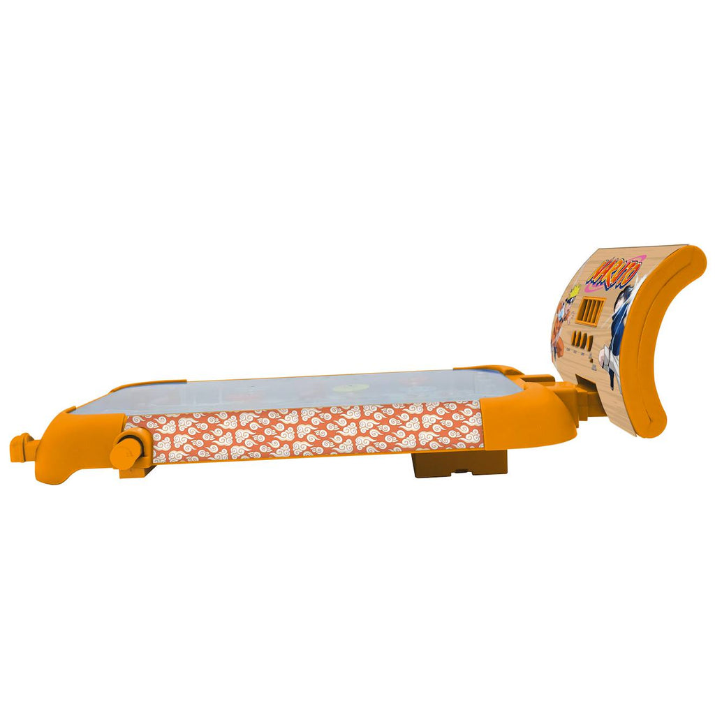 Flipper électronique de table Naruto, effets lumineux et sonores orange