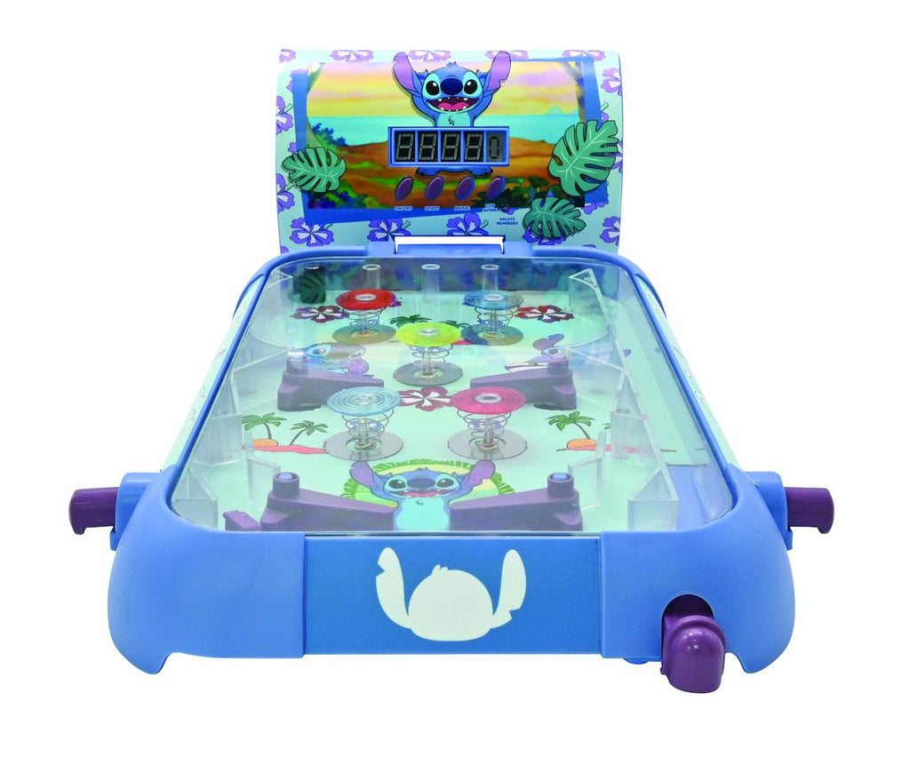 Flipper électronique de table Stitch bleu
