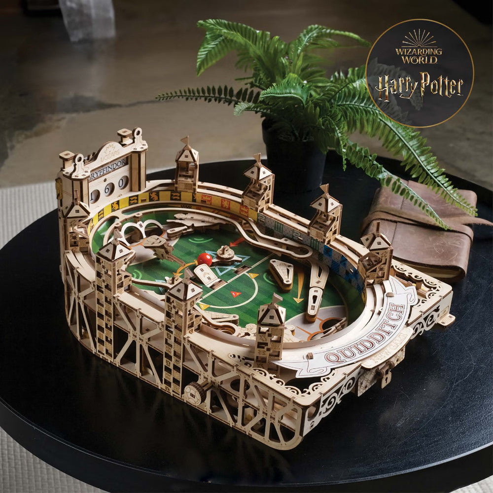 Flipper Quidditch Harry Potter à Monter - Maquette Bois