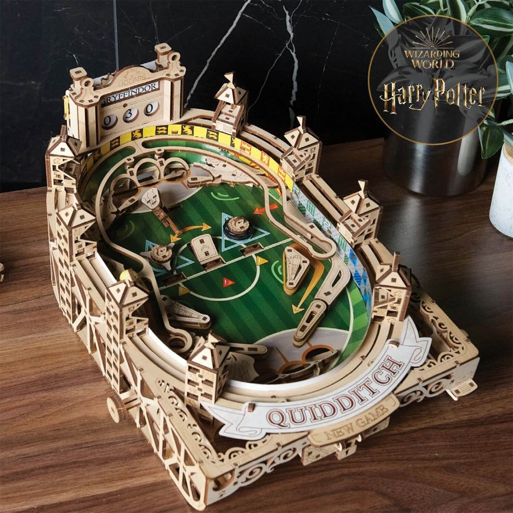 Flipper Quidditch Harry Potter à Monter - Maquette Bois
