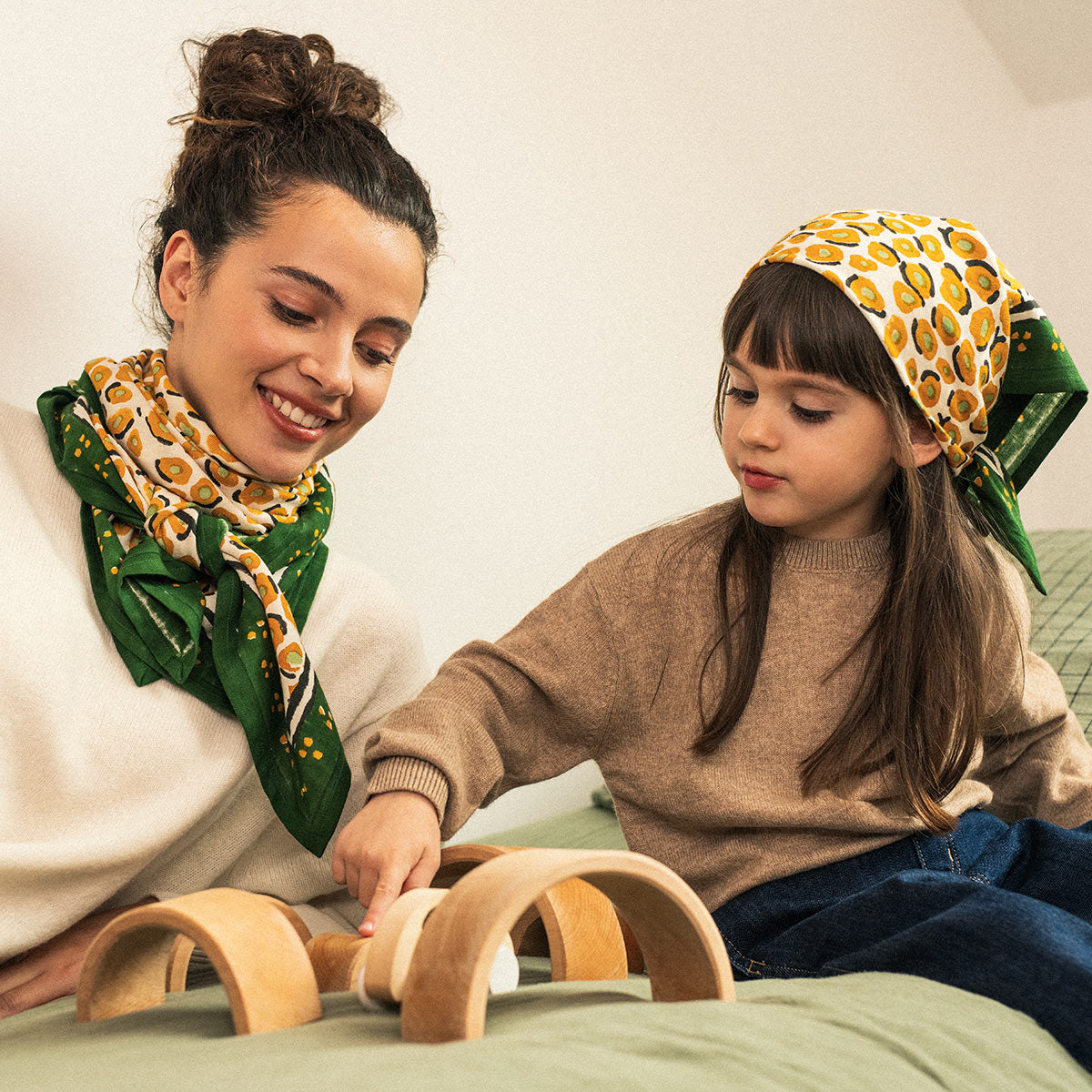 Foulard Léopard Affaire de famille