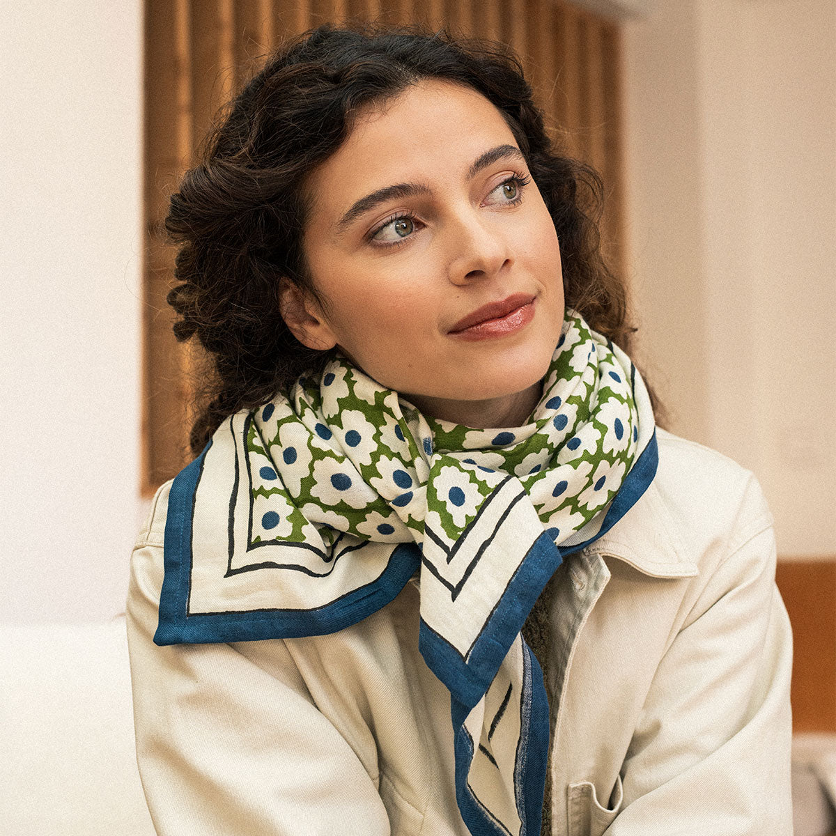 Foulard marguerite Affaire de famille
