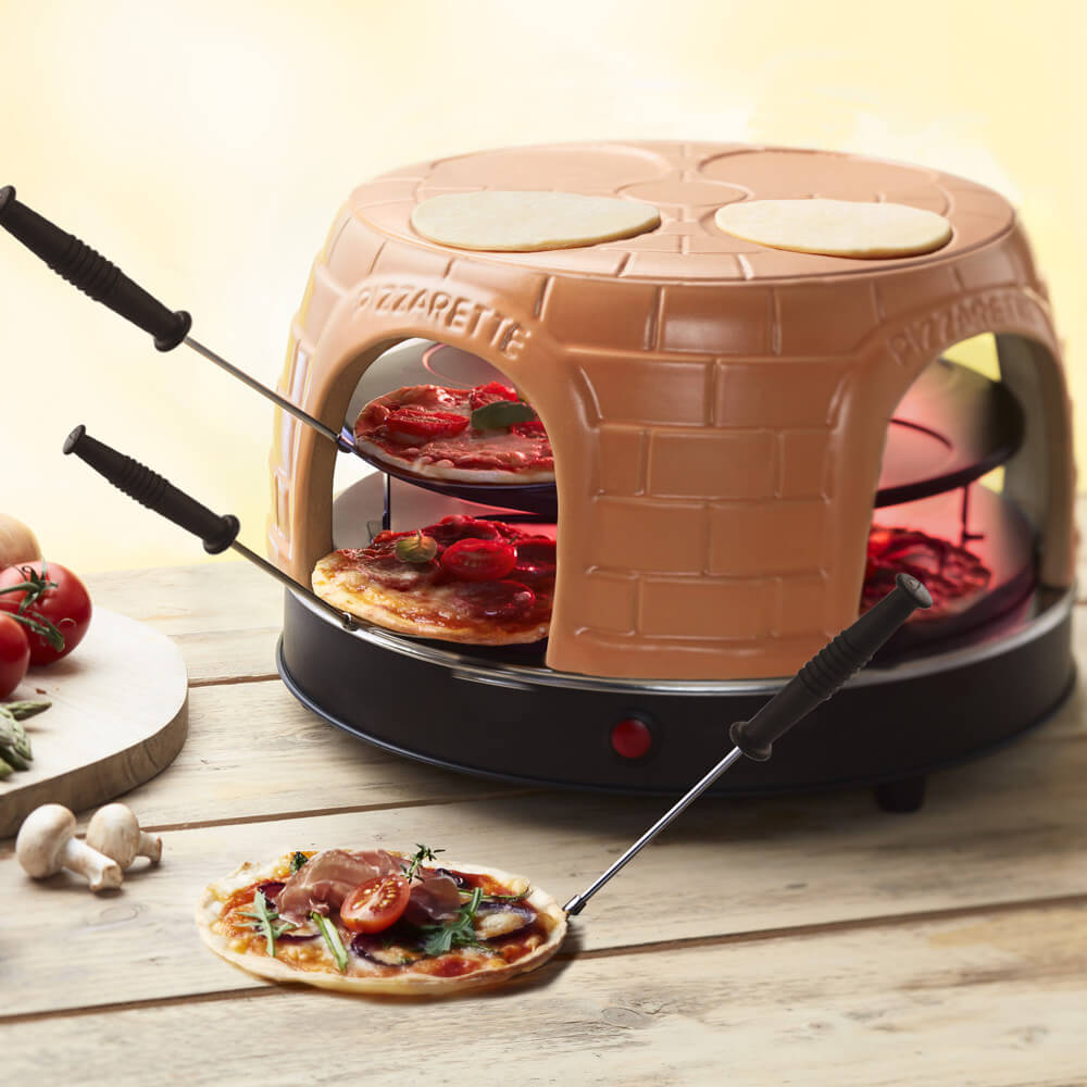 Four à Mini Pizza Pizzarette 8p. - Petit Electroménager Original