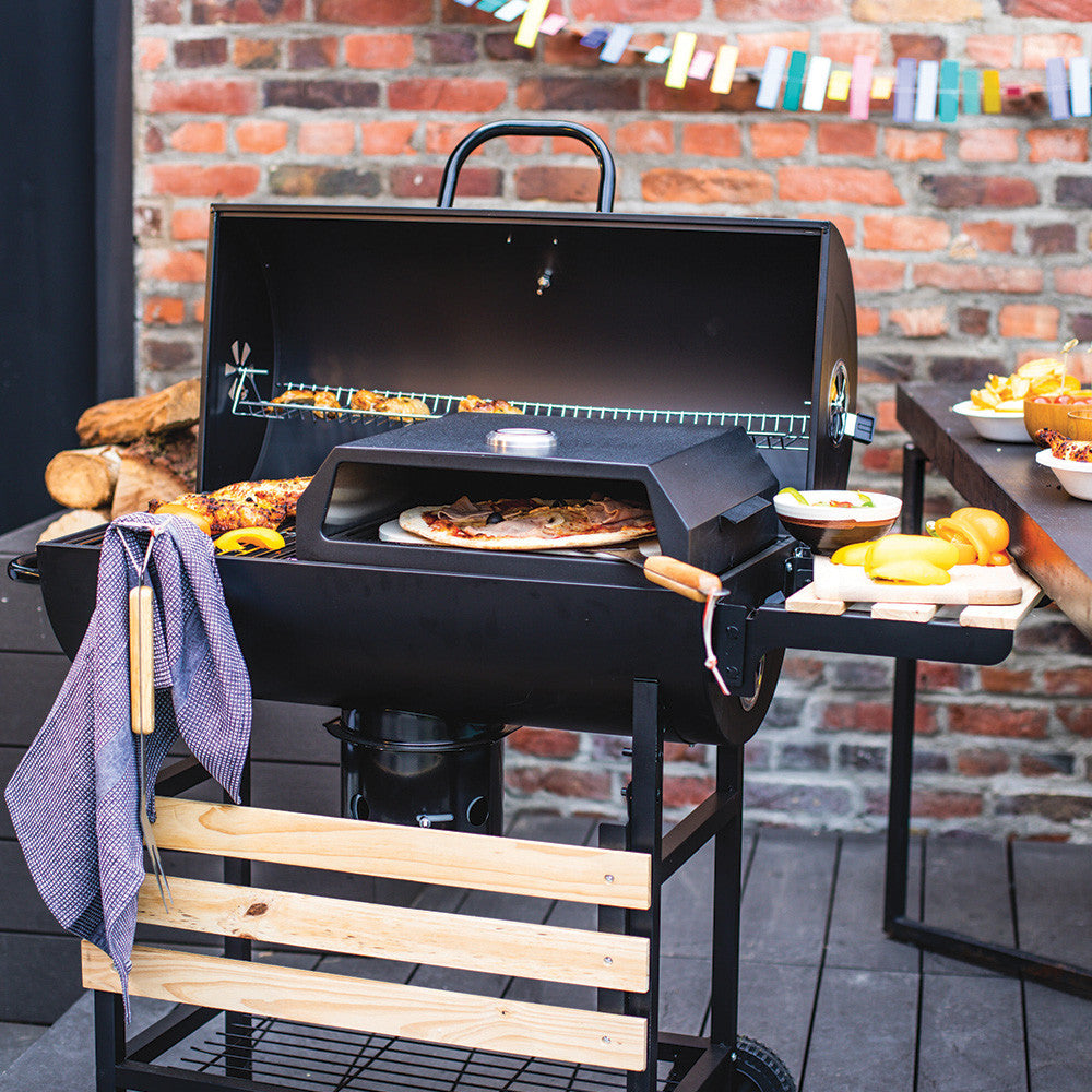 Four à Pizza pour Barbecue à Gaz et Charbon de Bois - Petit Electroménager Original