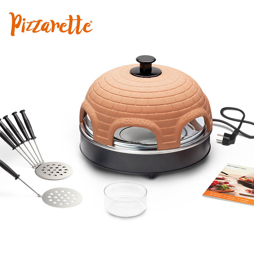 Four à Mini Pizza Pizzarette 6p. - Petit Electroménager Original Pizzarette