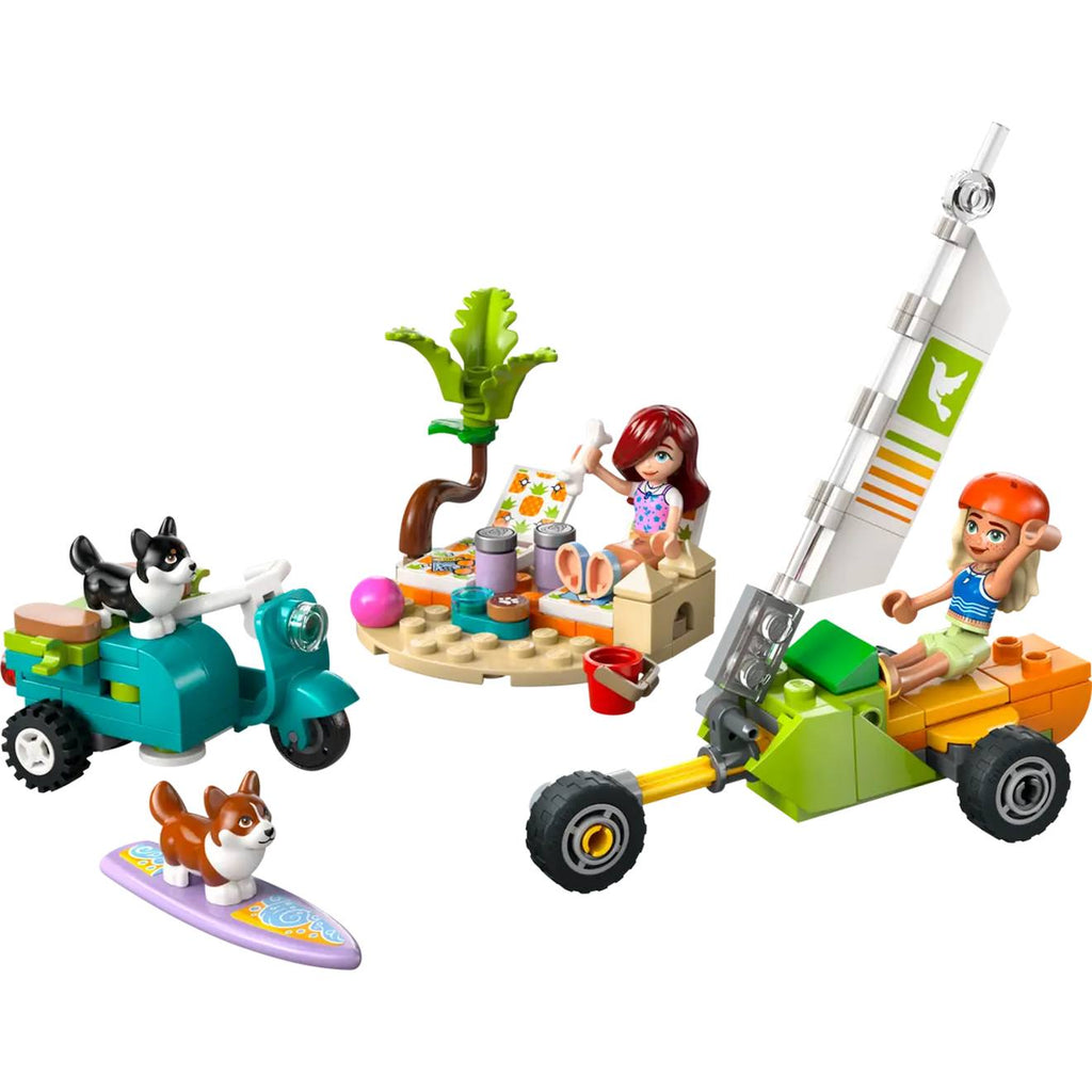 Friends chiens surfeurs et aventures en scooter 42641 multicolore