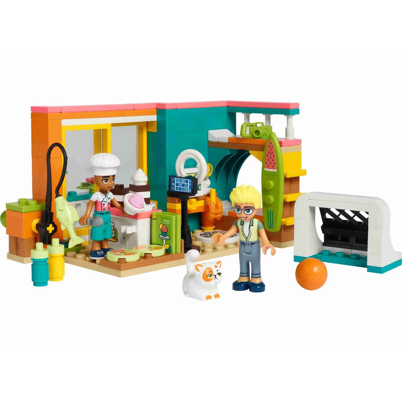 Friends la chambre de léo 41754 multicolore