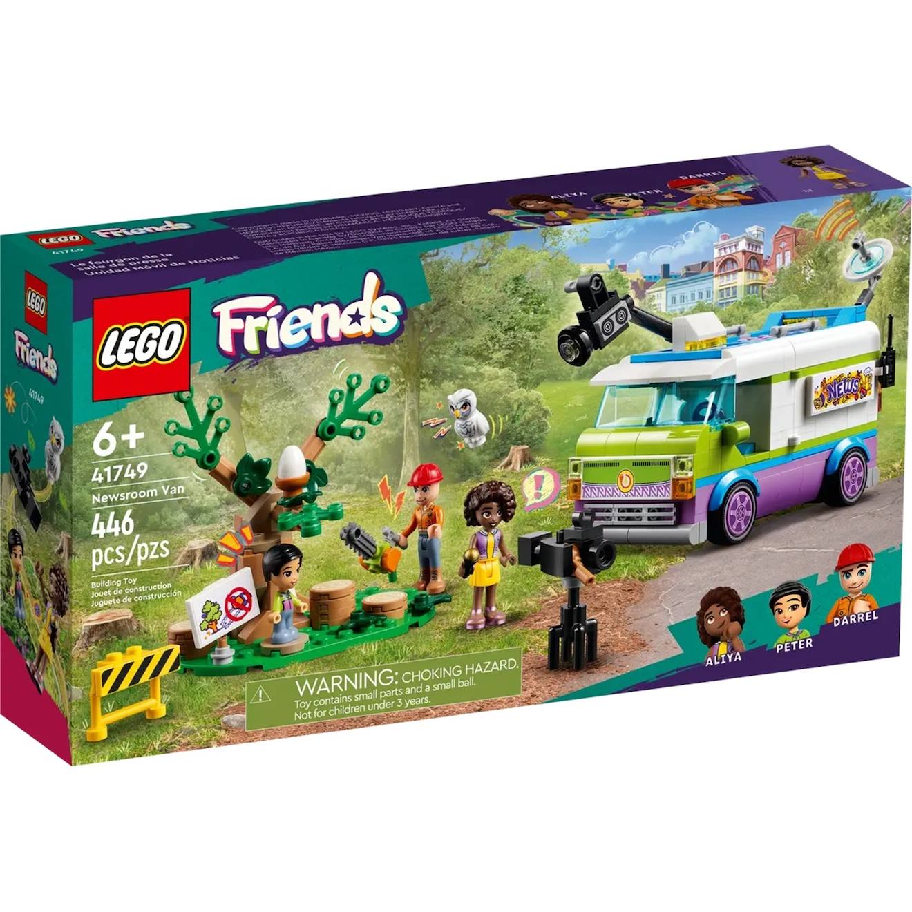 Friends le camion de reportage 41749 multicolore