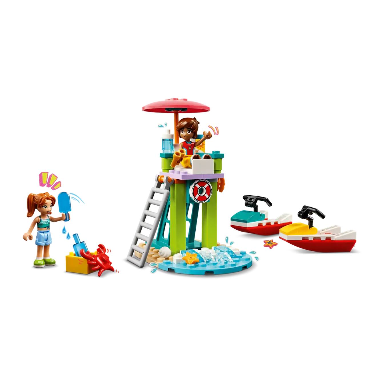 Friends le jet-ski de la plage 42623 multicolore