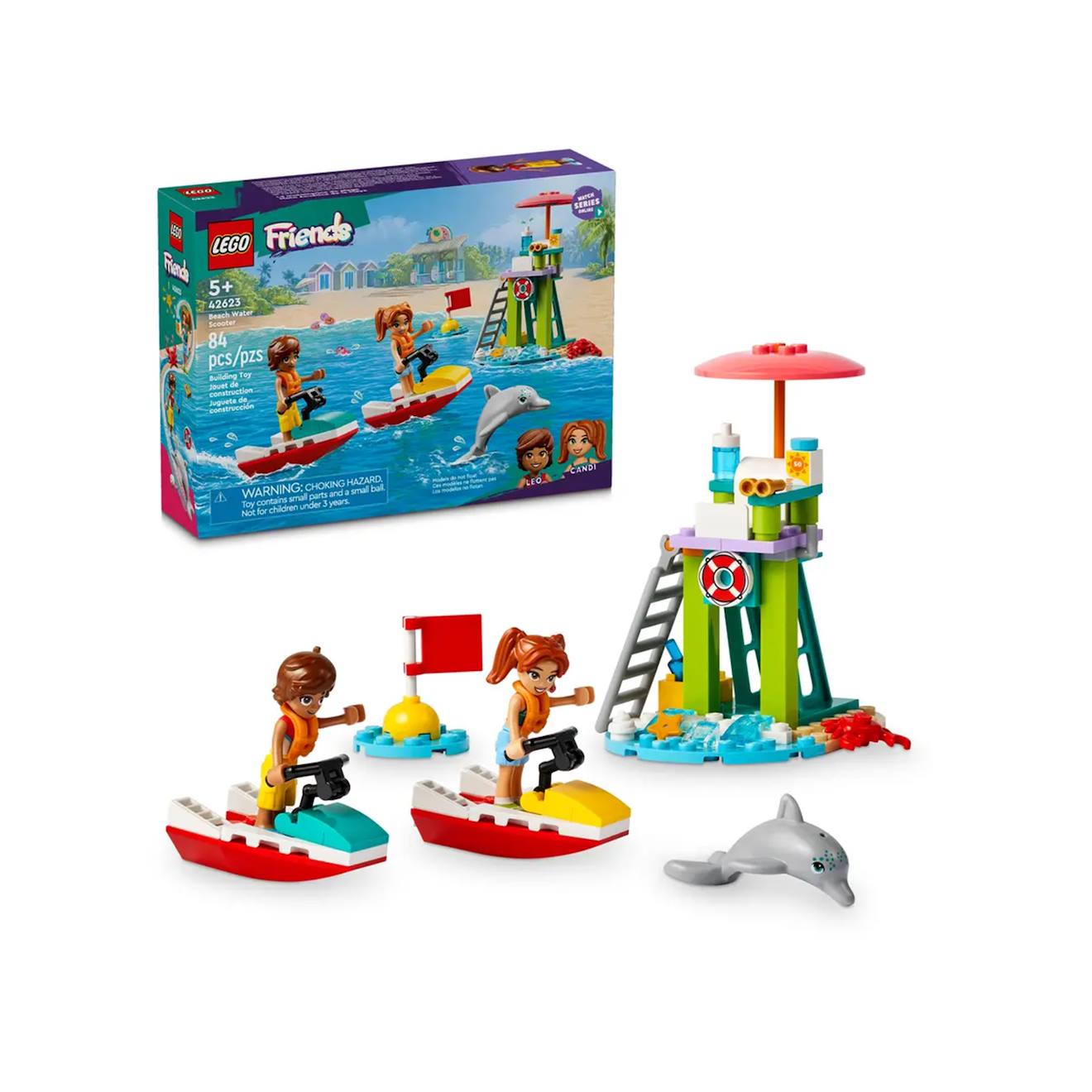 Friends le jet-ski de la plage 42623 multicolore