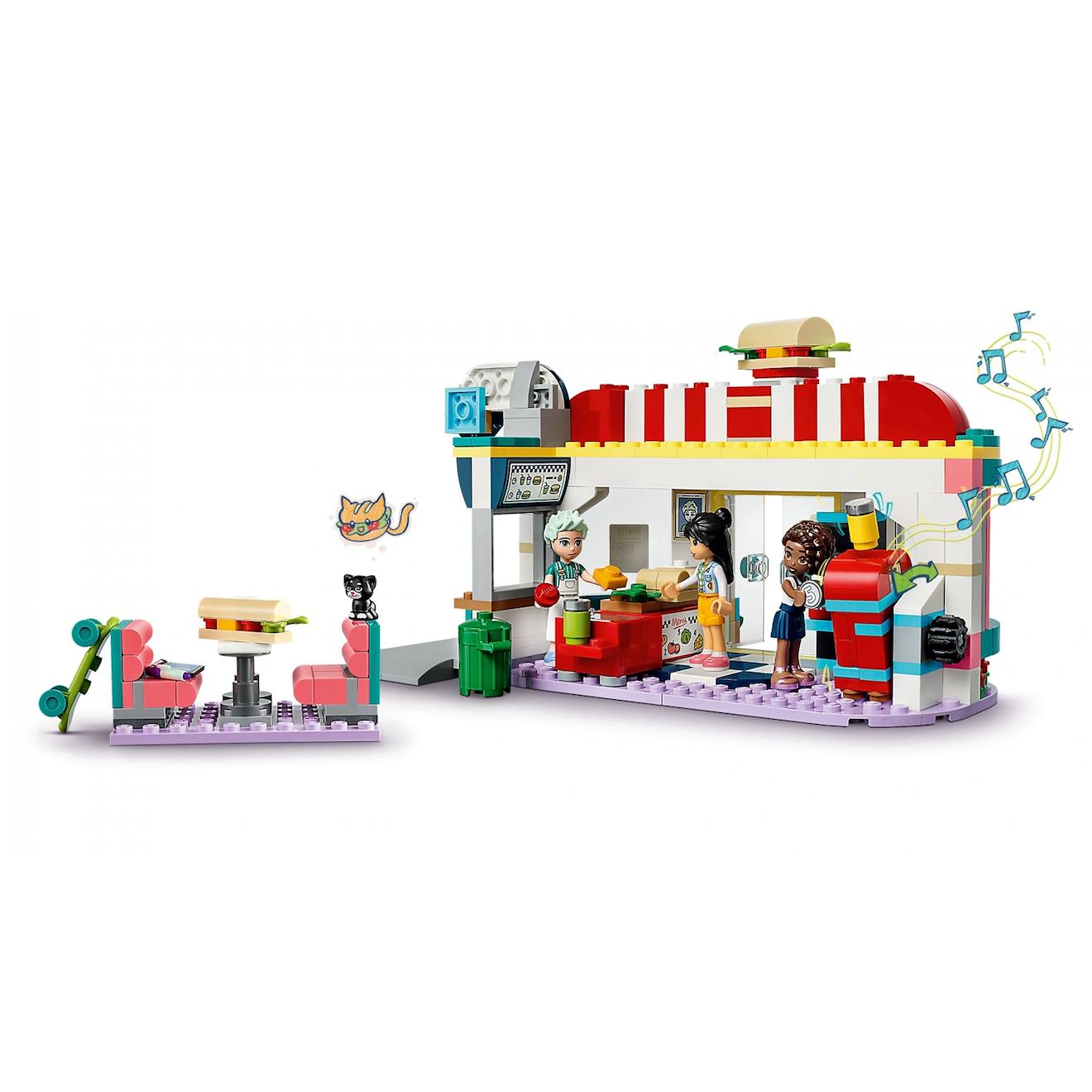 Friends le snack du centre-ville 41728 multicolore