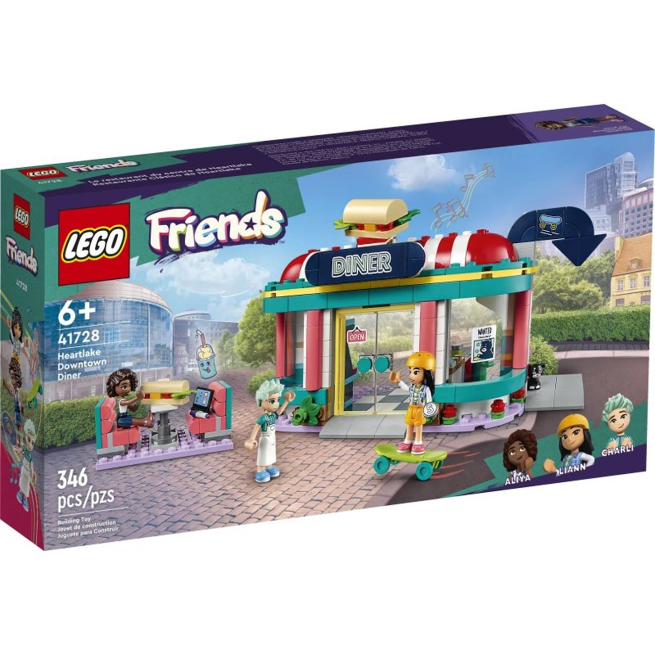 Friends le snack du centre-ville 41728 multicolore
